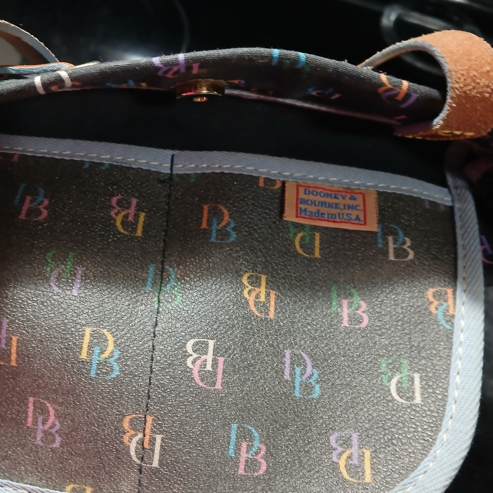 Dooney & Bourke Vintage Rainbow Edition Y2k Wallet Incuded - Picture 6 of 12